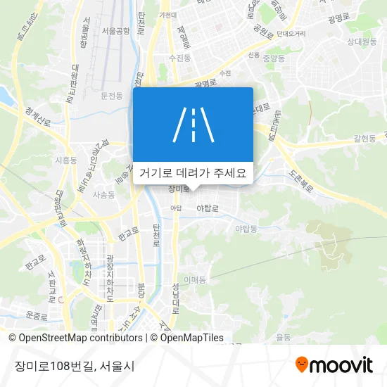 장미로108번길 지도