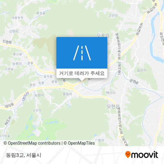 동림3교 지도