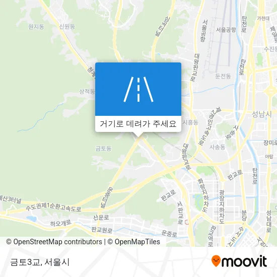 금토3교 지도