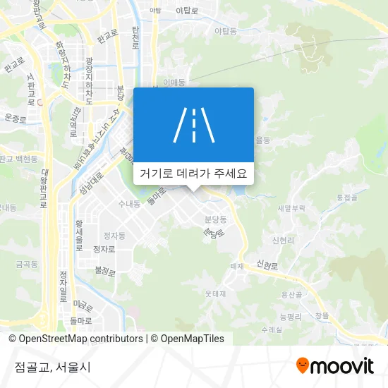 점골교 지도