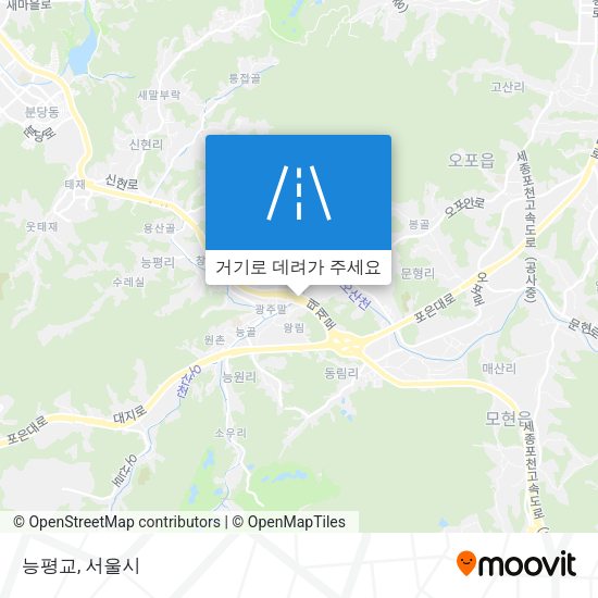 능평교 지도