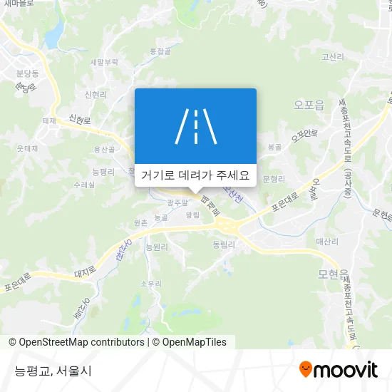 능평교 지도