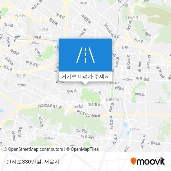 인하로330번길 지도
