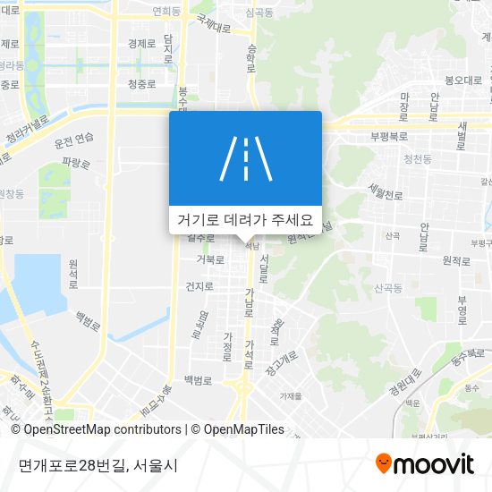 면개포로28번길 지도