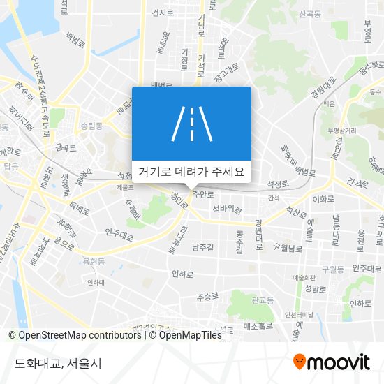 도화대교 지도