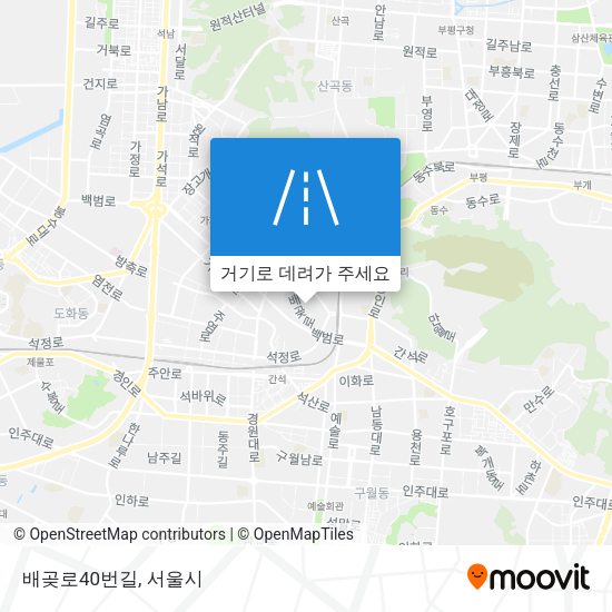 배곶로40번길 지도