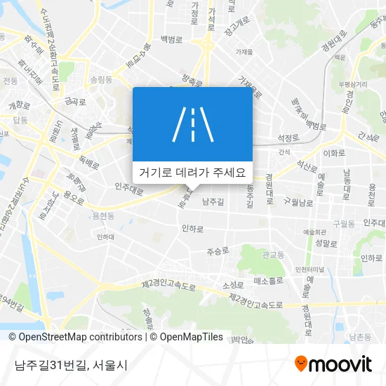 남주길31번길 지도