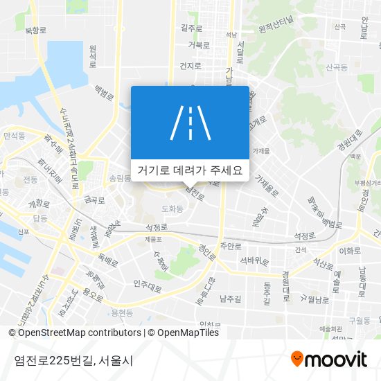 염전로225번길 지도