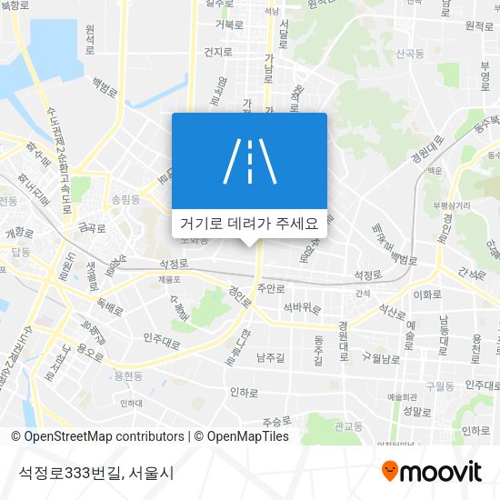 석정로333번길 지도