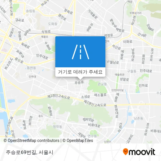 주승로69번길 지도