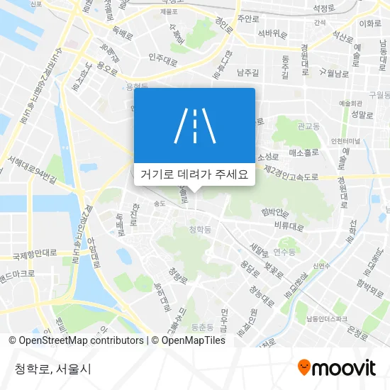 청학로 지도