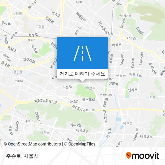 주승로 지도