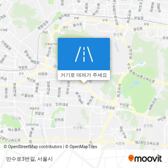 만수로3번길 지도