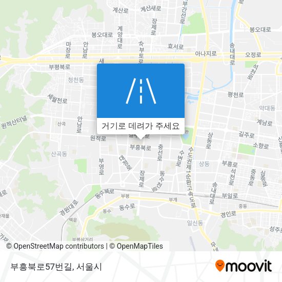 부흥북로57번길 지도