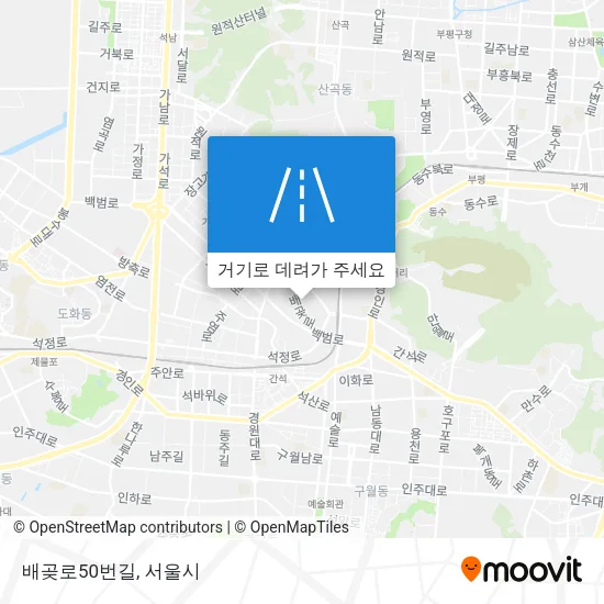 배곶로50번길 지도