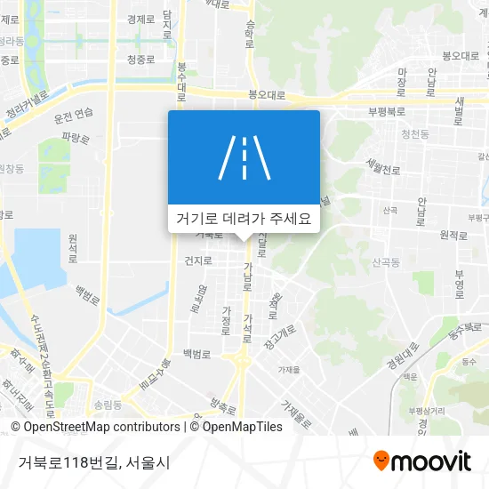 거북로118번길 지도