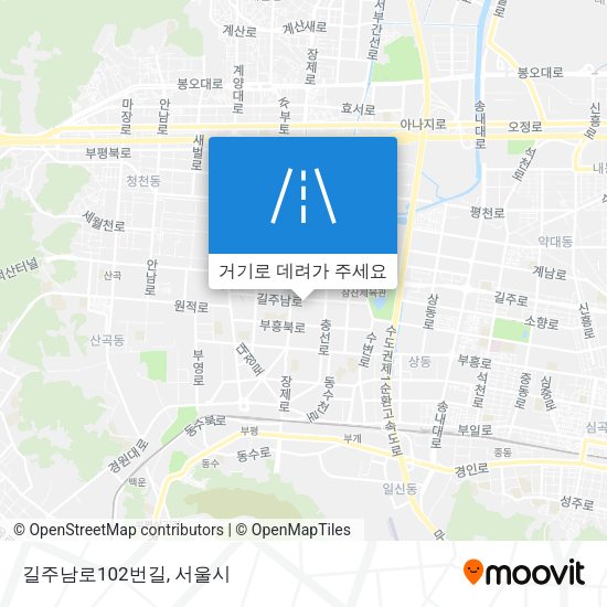 길주남로102번길 지도