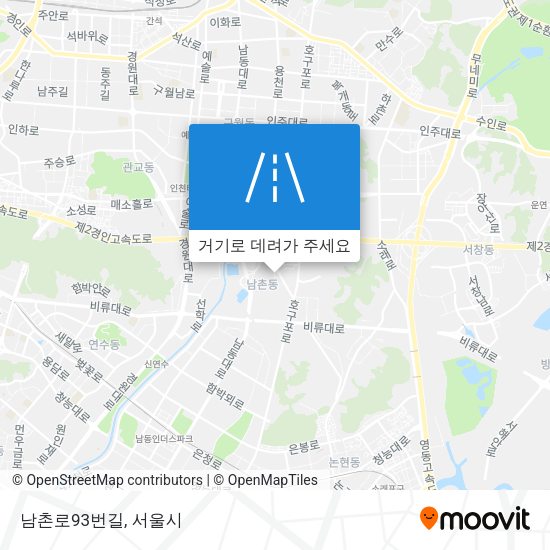 남촌로93번길 지도