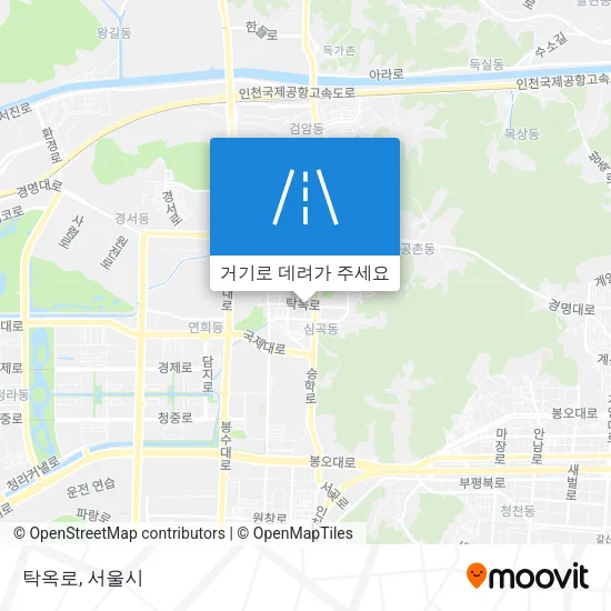 탁옥로 지도