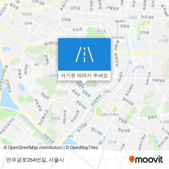 먼우금로264번길 지도