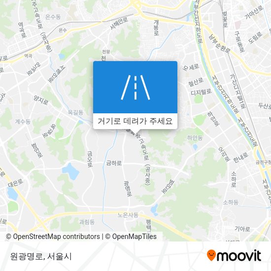 원광명로 지도