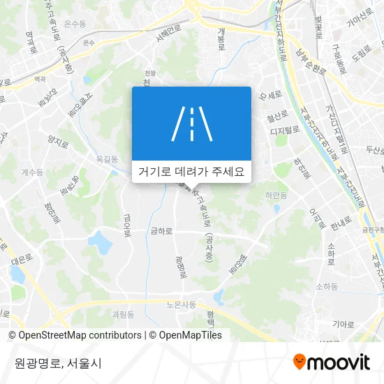 원광명로 지도
