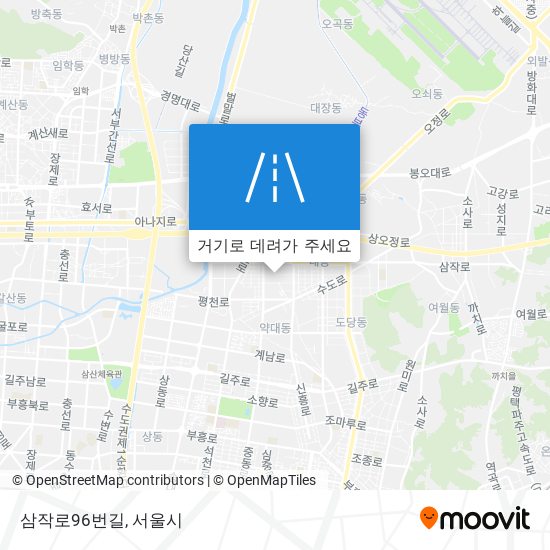 삼작로96번길 지도