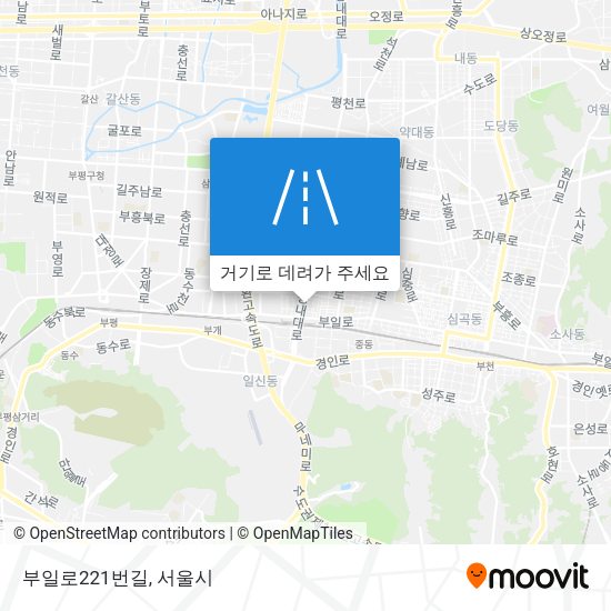 부일로221번길 지도