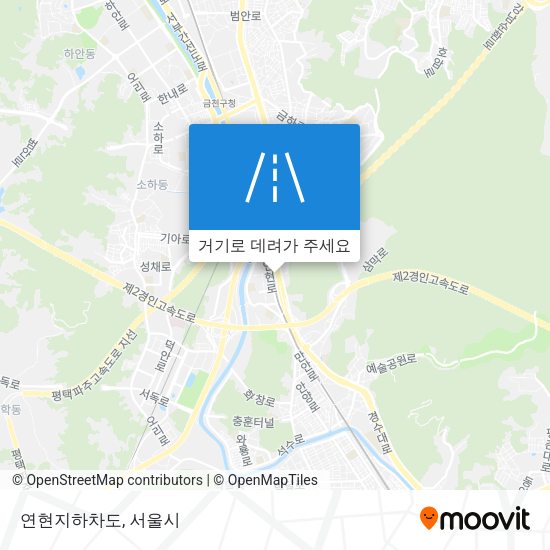 연현지하차도 지도