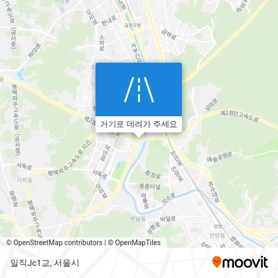 일직Jc1교 지도