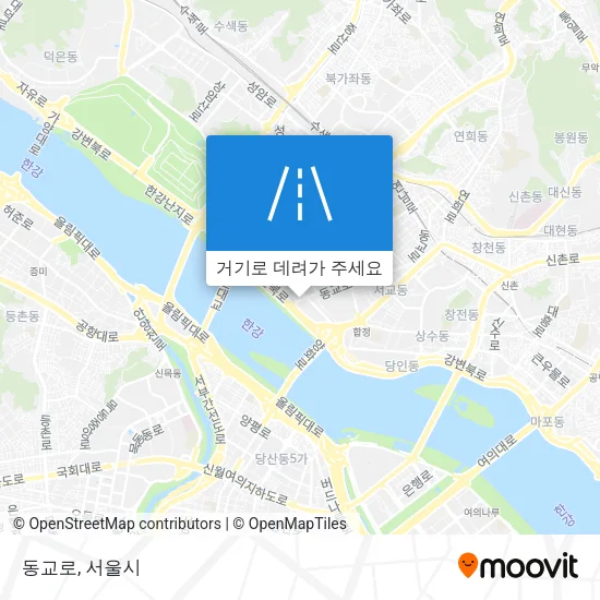 동교로 지도