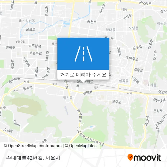 송내대로42번길 지도