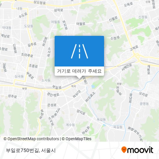 부일로750번길 지도