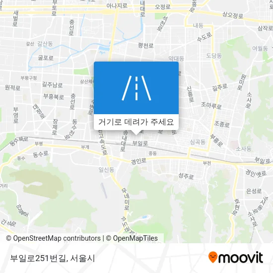 부일로251번길 지도