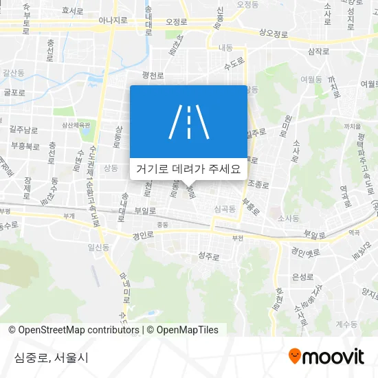 심중로 지도