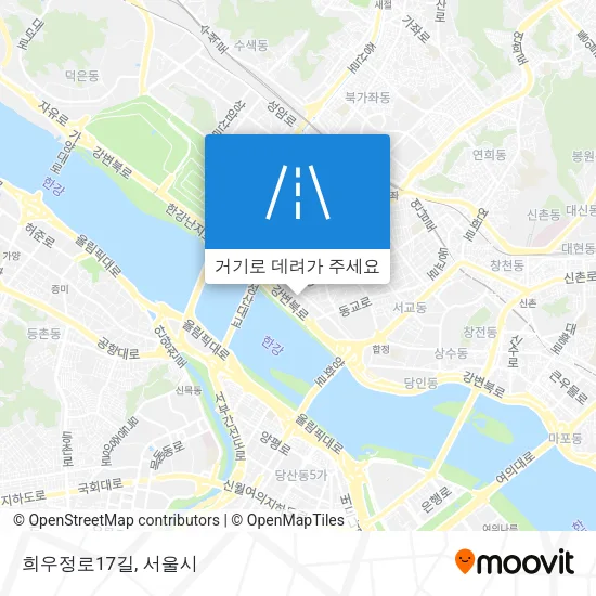 희우정로17길 지도