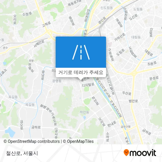 철산로 지도