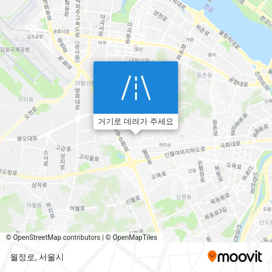 월정로 지도