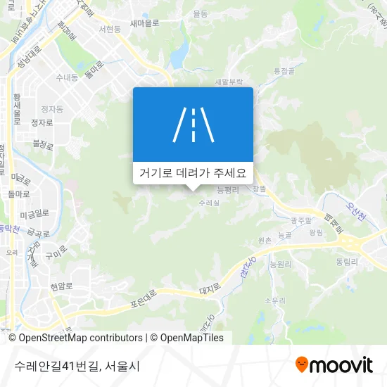 수레안길41번길 지도