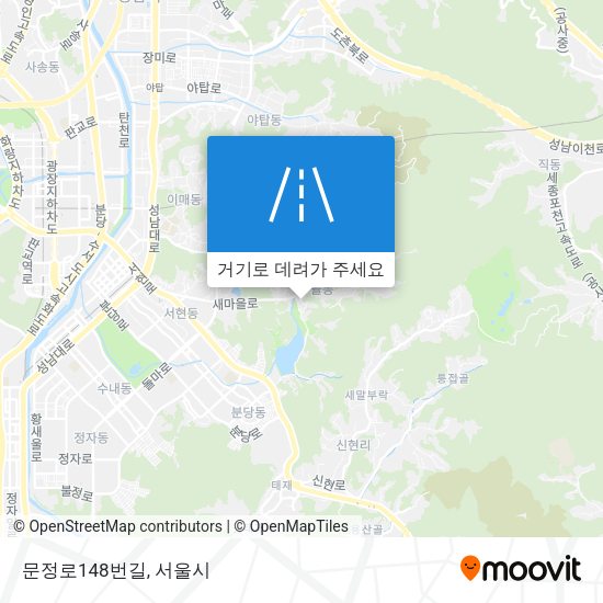 문정로148번길 지도