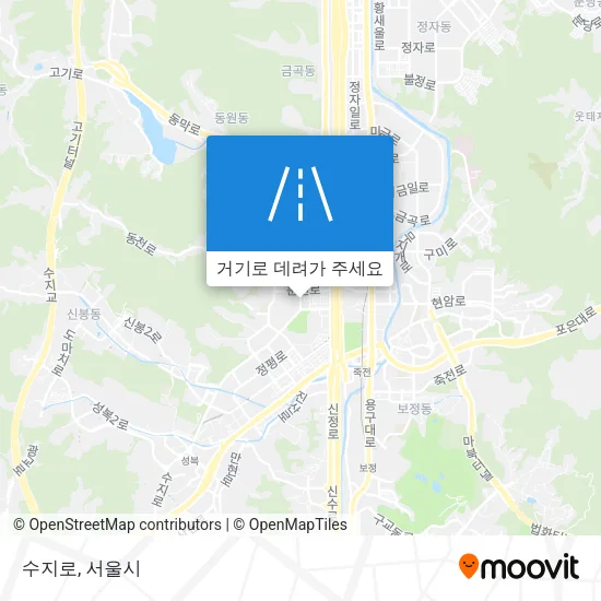 수지로 지도