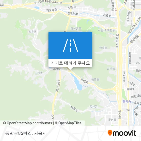 동막로85번길 지도