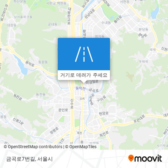 금곡로7번길 지도