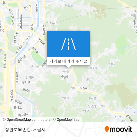 장안로56번길 지도