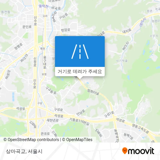 상마곡교 지도