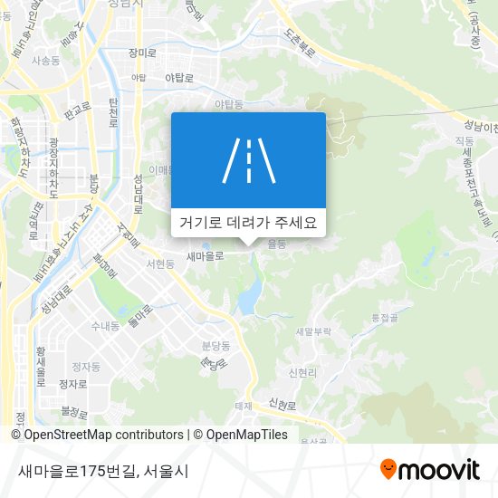 새마을로175번길 지도