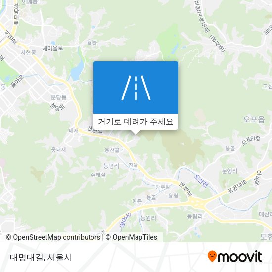 대명대길 지도