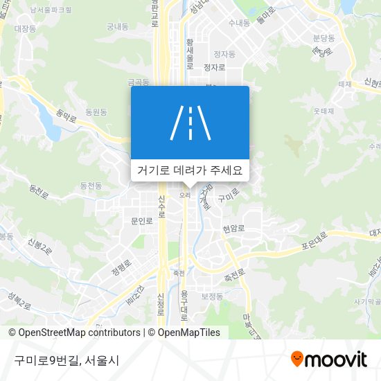 구미로9번길 지도