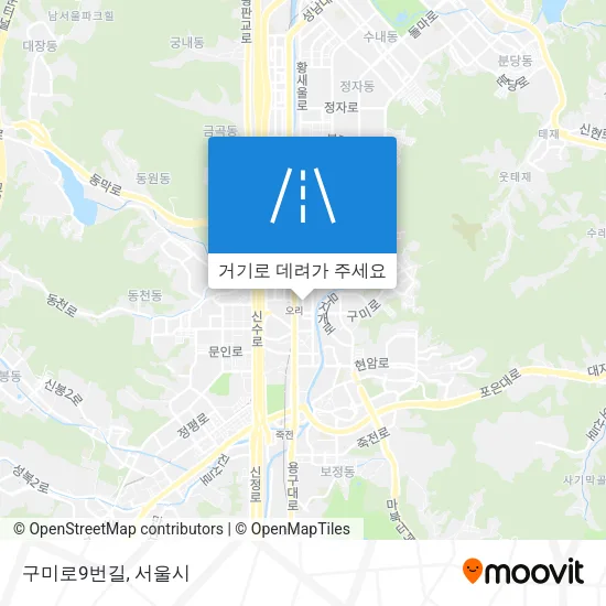 구미로9번길 지도