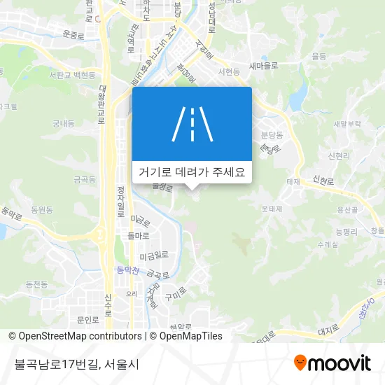 불곡남로17번길 지도